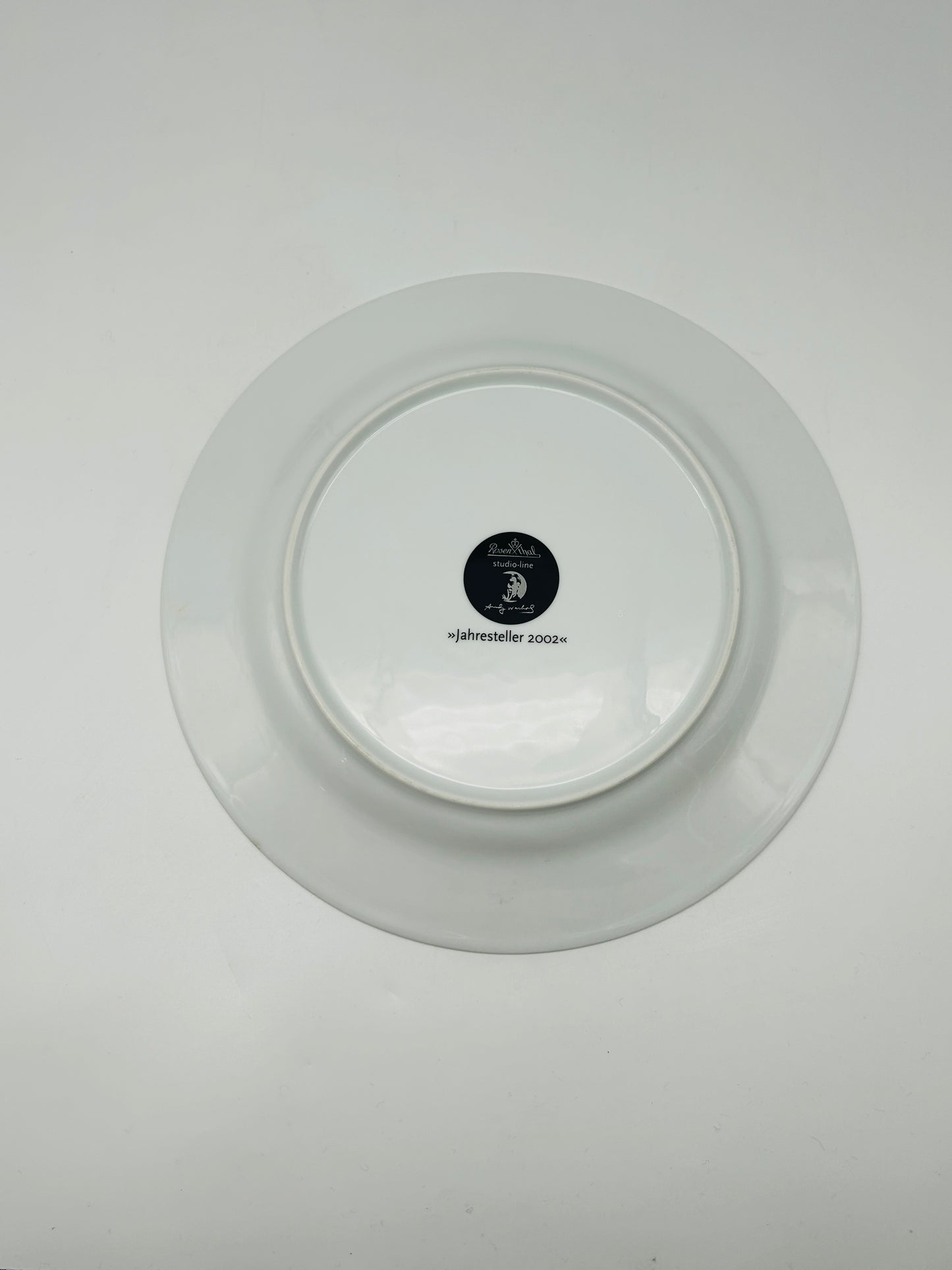 Serving plate 'The Golden Angels', Andy Warhol, Rosenthal, 2002