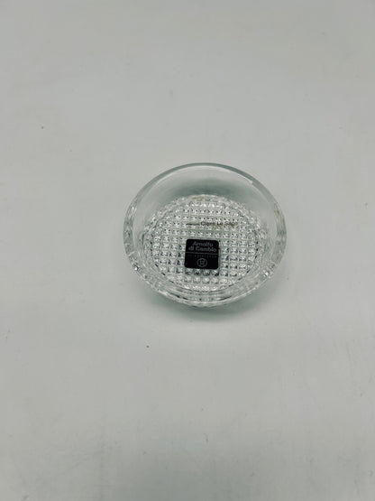 Mini crystal ashtrays, Claire Lesage, Arnolfo Di Cambio, 2000s