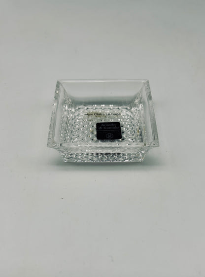 Mini crystal ashtrays, Claire Lesage, Arnolfo Di Cambio, 2000s