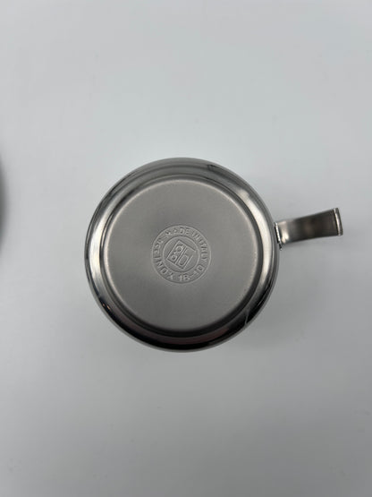 Stainless steel coffee cups by Guido Bergna, Italy, 1970s