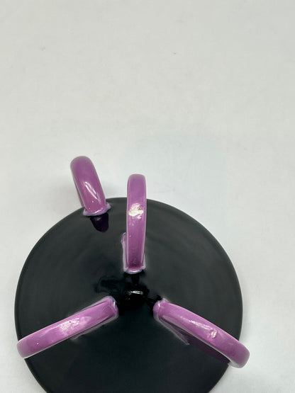 Set of 4 postmodern cups, Kato Kogei, Fujimori, Japan, 80s