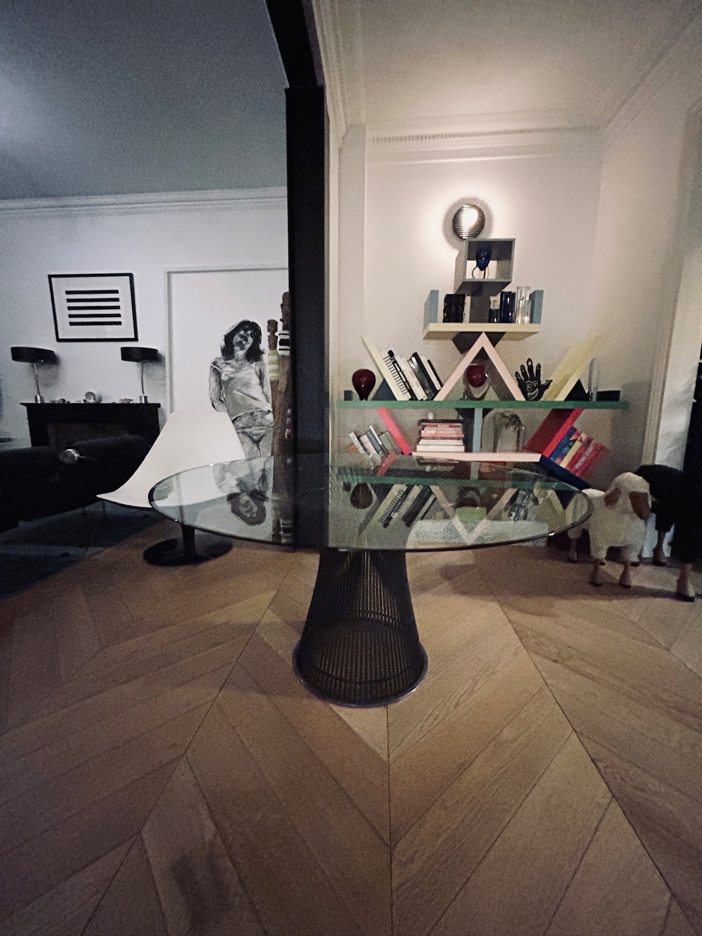 Table de salle à manger Warren Platner pour Knoll Editions