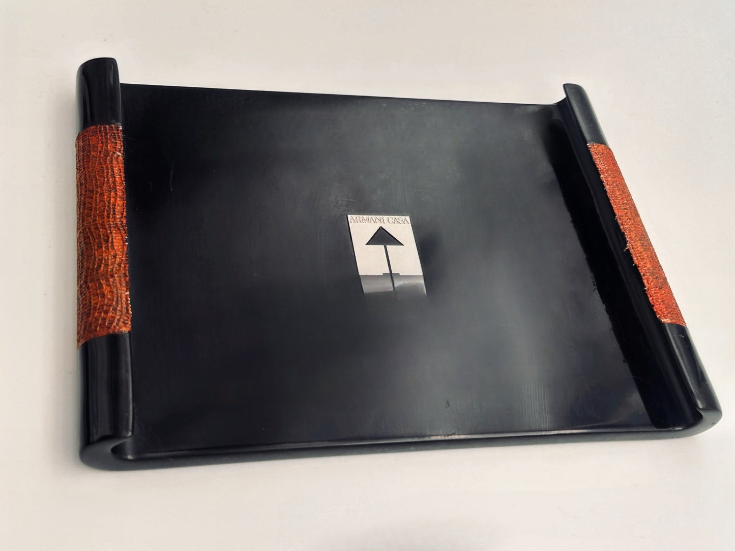 Boîtes en laque et plateau noirs, Armani Casa, 2000s
