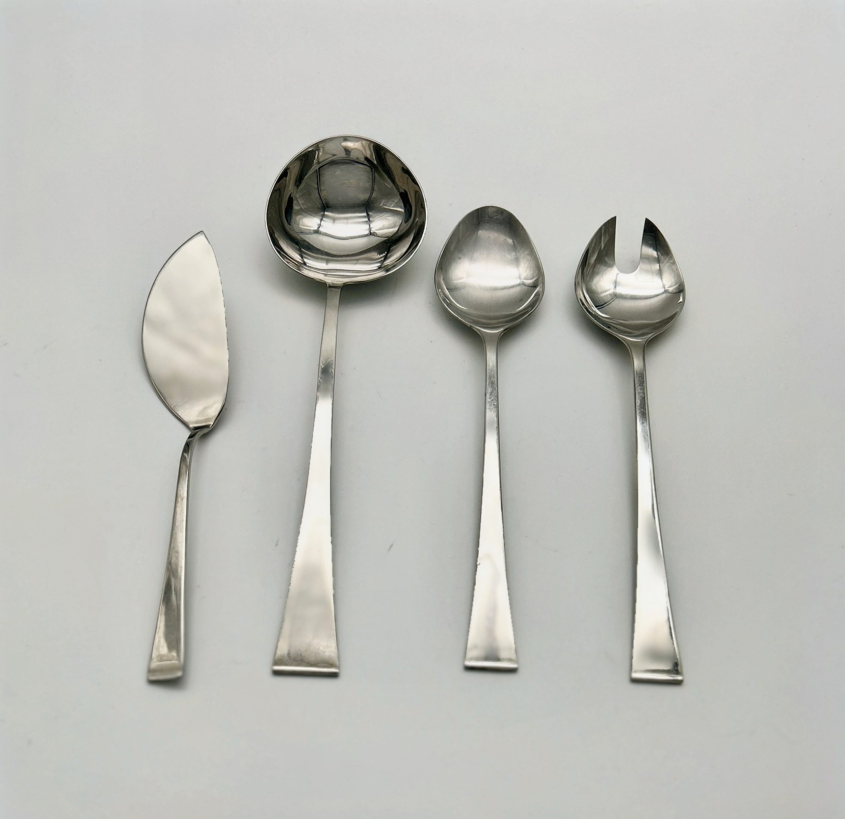 Zani & Zani serving cutlery, Sabrina line, by Nencioni and