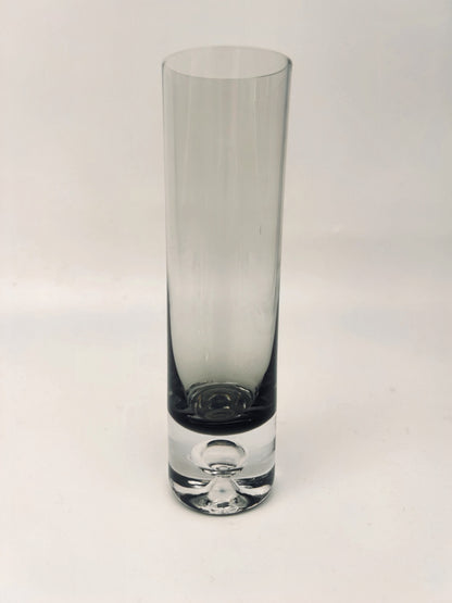 Flutes en cristal fumé Tapio Wirkkala Finland, 70s