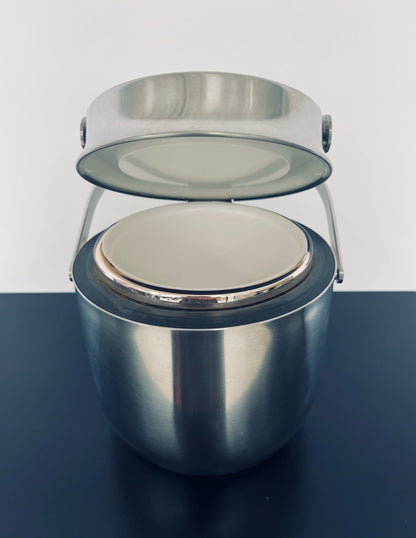 Seau à glaçons thermique MM, Alessi, Carlo Mazzeri, Anselmo Vitale, Italie, 1970s