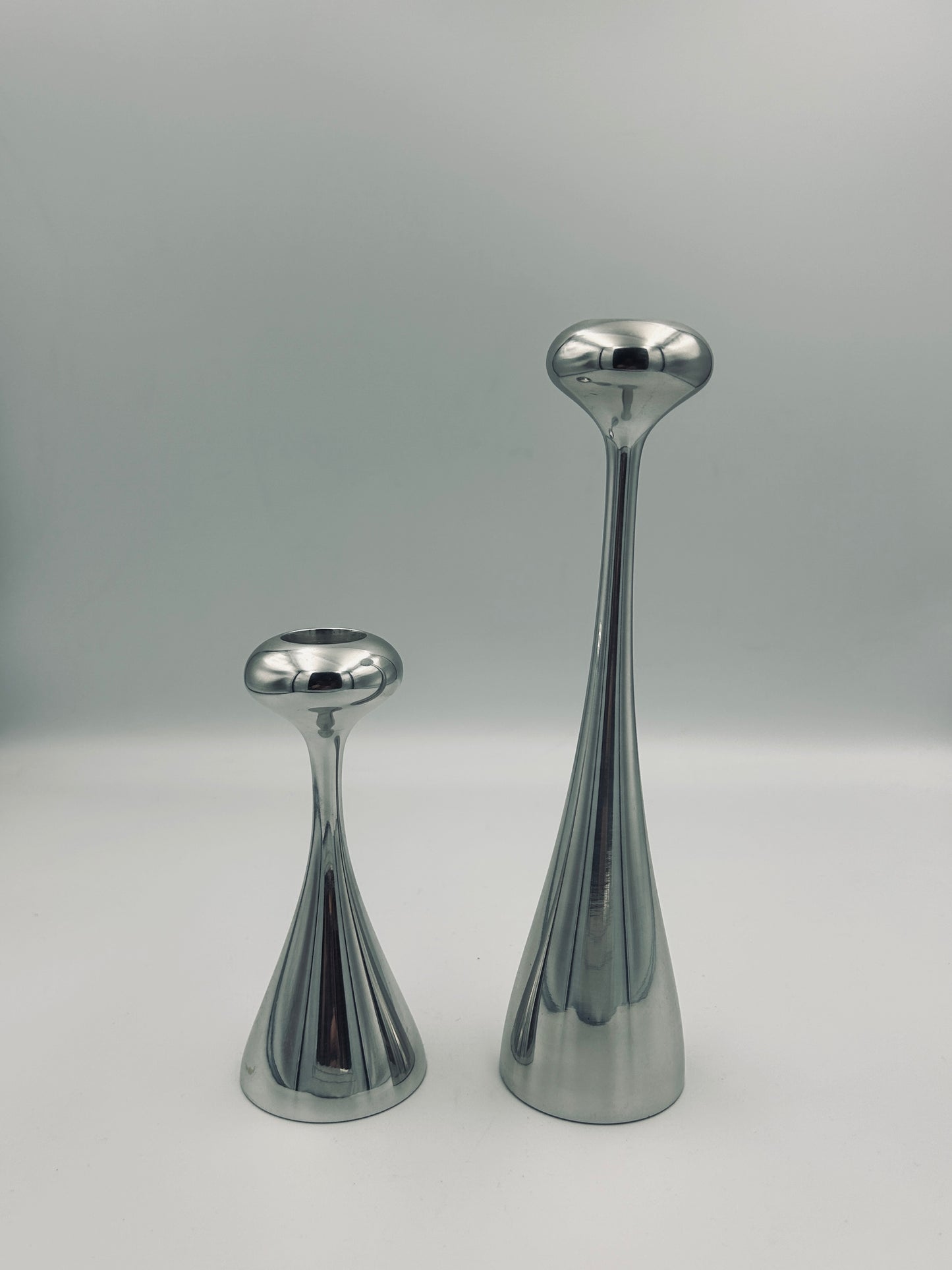 Bougeoirs en acier Enrika Zanzi & Elena Danti, Alessi, 2004