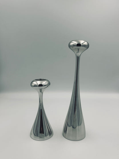Bougeoirs en acier Enrika Zanzi & Elena Danti, Alessi, 2004