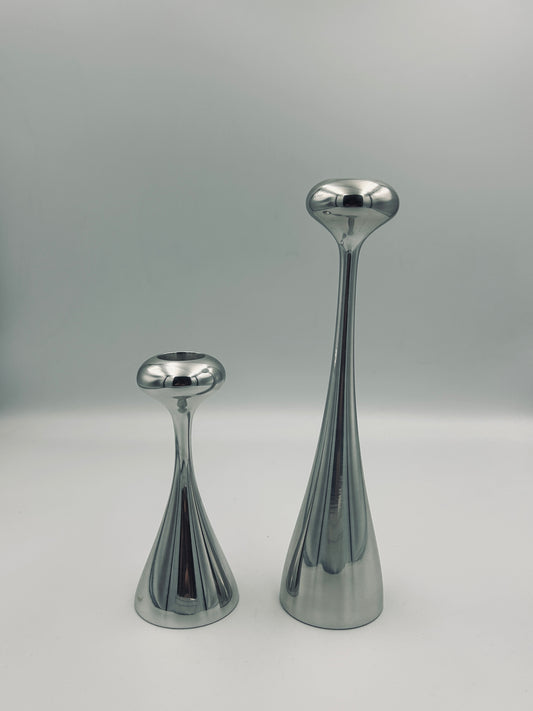 Bougeoirs en acier Enrika Zanzi & Elena Danti, Alessi, 2004