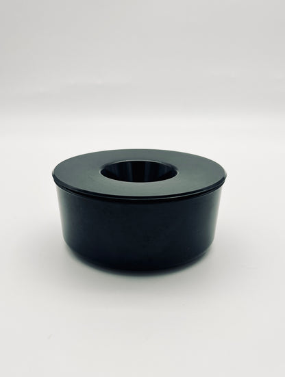Cendrier mélamine noir 'Kulan', Gunnar Larson, Gustavsberg Ornamin, 70s