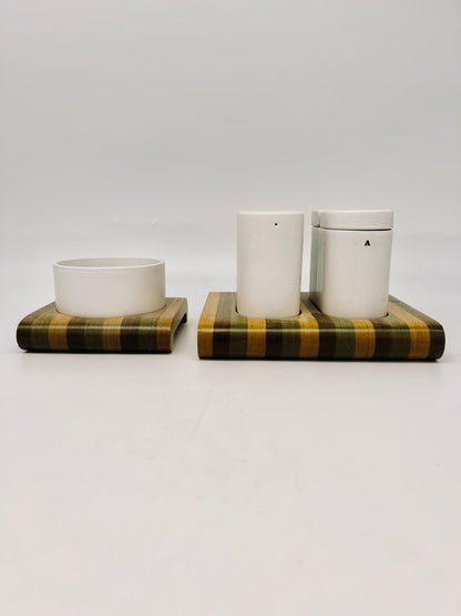 Set condiments Franco Pozzi, Italie, 70s