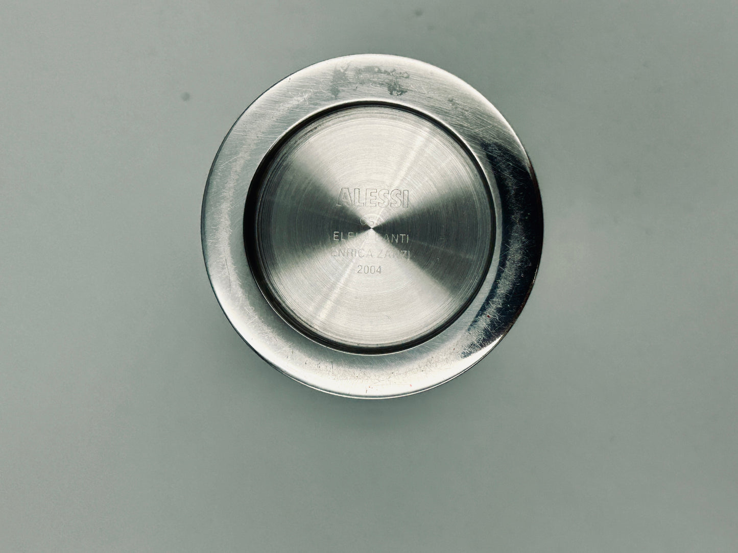 Bougeoirs en acier Enrika Zanzi & Elena Danti, Alessi, 2004