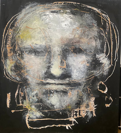 Tableau Edi Dubien « Autoportrait », 2009
