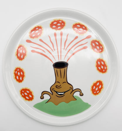 Assiette à Pizza, Pummaroriella, Massimo Giacon, Alessi, 2000s