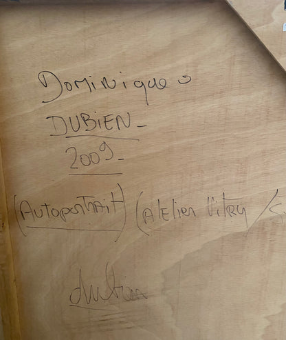 Tableau Edi Dubien « Autoportrait », 2009
