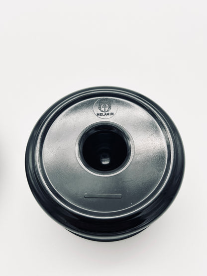Cendrier mélamine noir 'Kulan', Gunnar Larson, Gustavsberg Ornamin, 70s