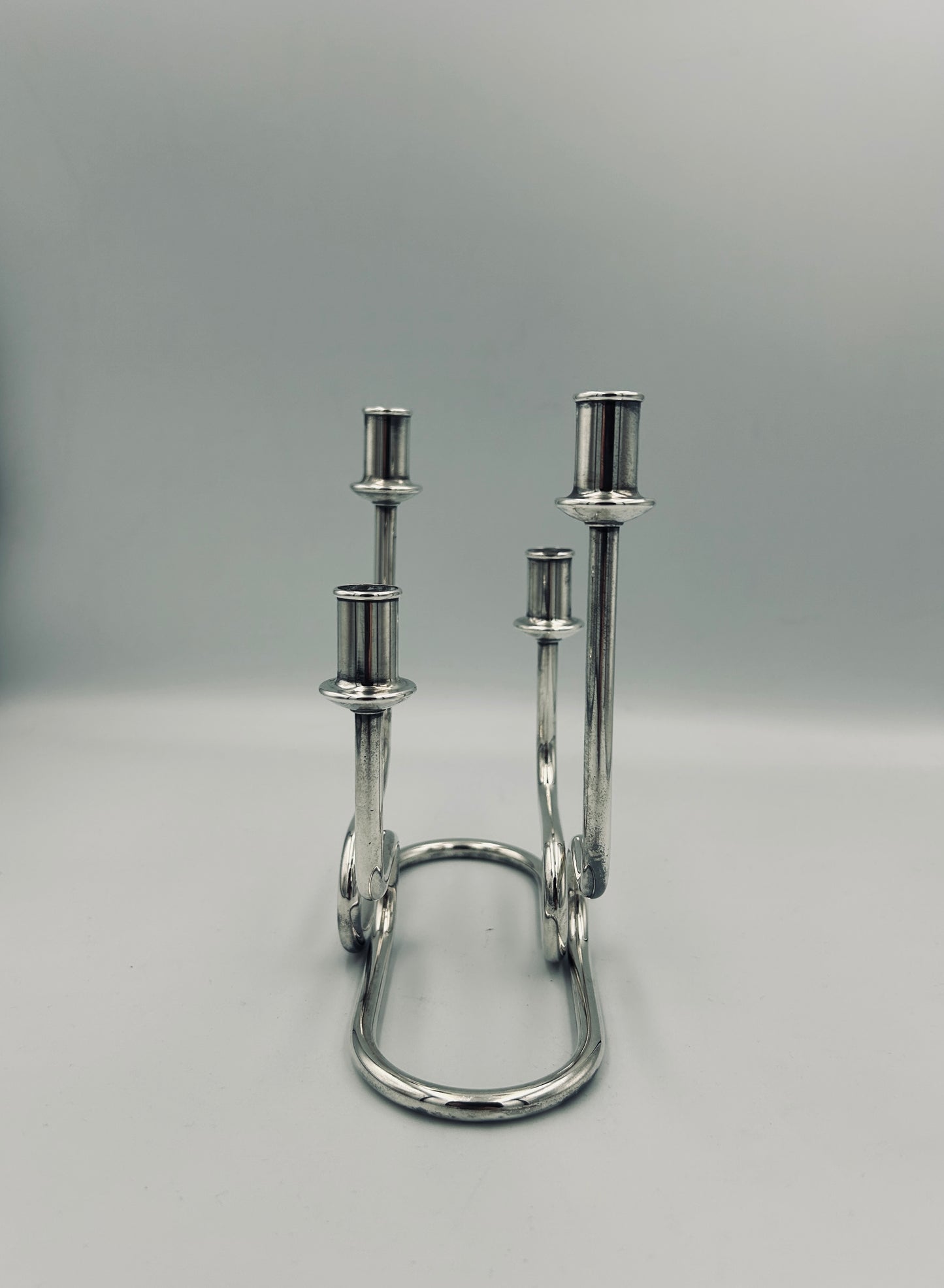 Bougeoirs art déco Gorham Maestri, Italie, 60s