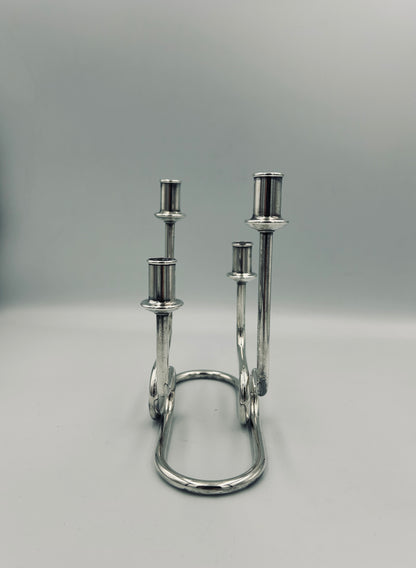 Bougeoirs art déco Gorham Maestri, Italie, 60s