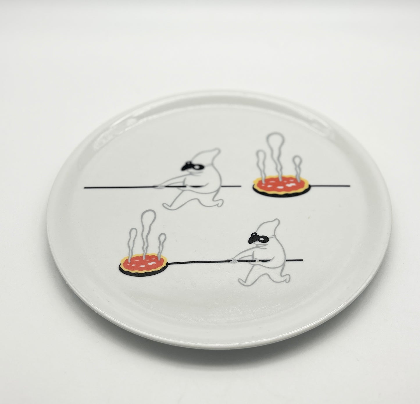 Assiette à Pizza Pummaroriella, Massimo Giacon, Alessi, 2000s