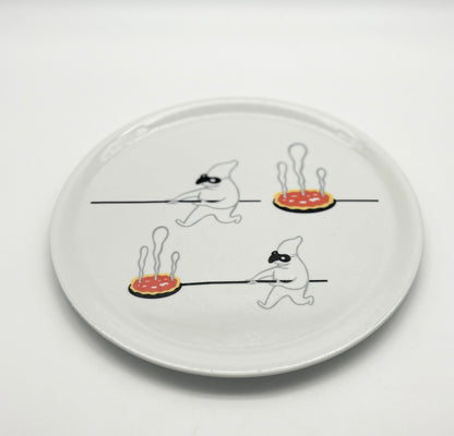 Assiette à Pizza Pummaroriella, Massimo Giacon, Alessi, 2000s