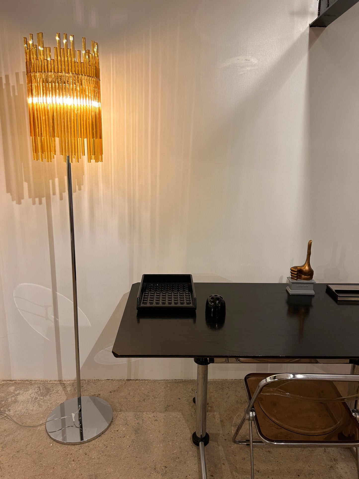 Bureau USM Kitos, plateau bois, 80s
