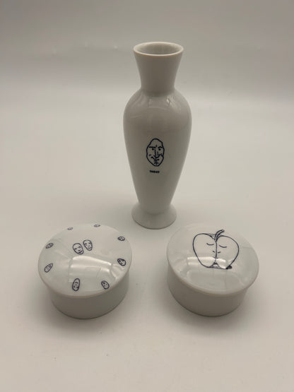 Mini vase- Soliflore 'Genetic Tales' Alessi, Andréa Branzi, Italie, 1998