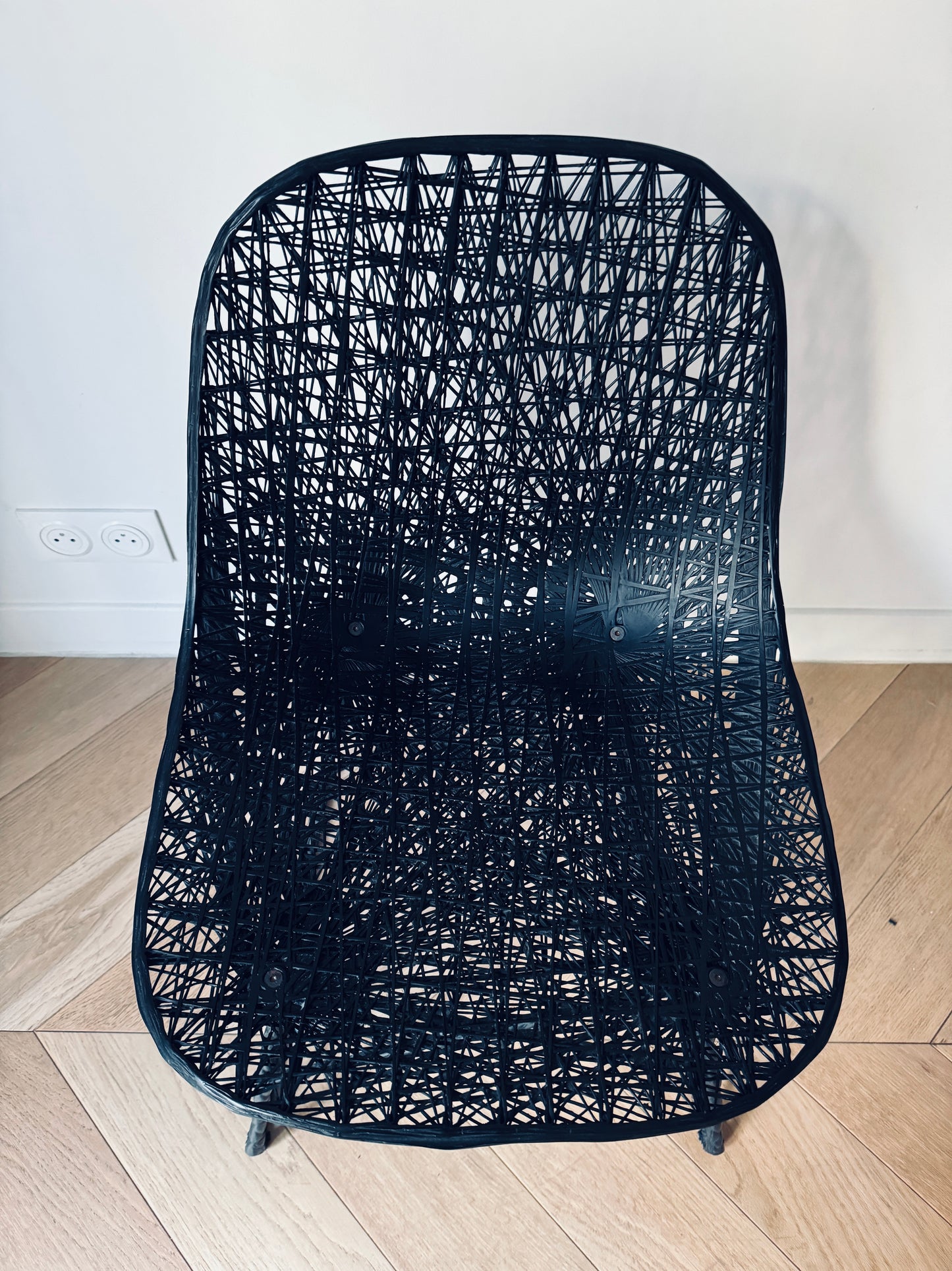 Ensemble de chaises noires "Carbon" , Wanders & Pot, MOOOI, 2000s