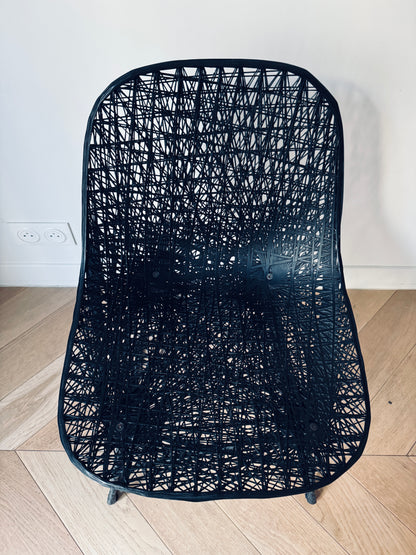 Ensemble de chaises noires "Carbon" , Wanders & Pot, MOOOI, 2000s