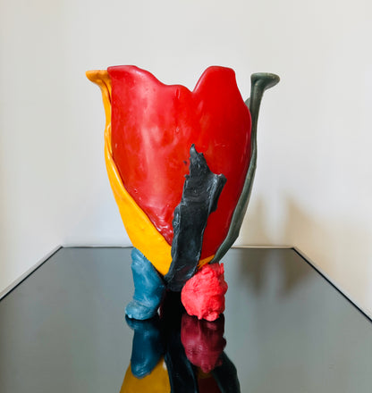 Vase sculptural 'Amazonia', Gaetano Pesce, Fish Design, 90s
