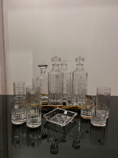 Verres à cocktail Collins, DIOR, série Paris, 70s