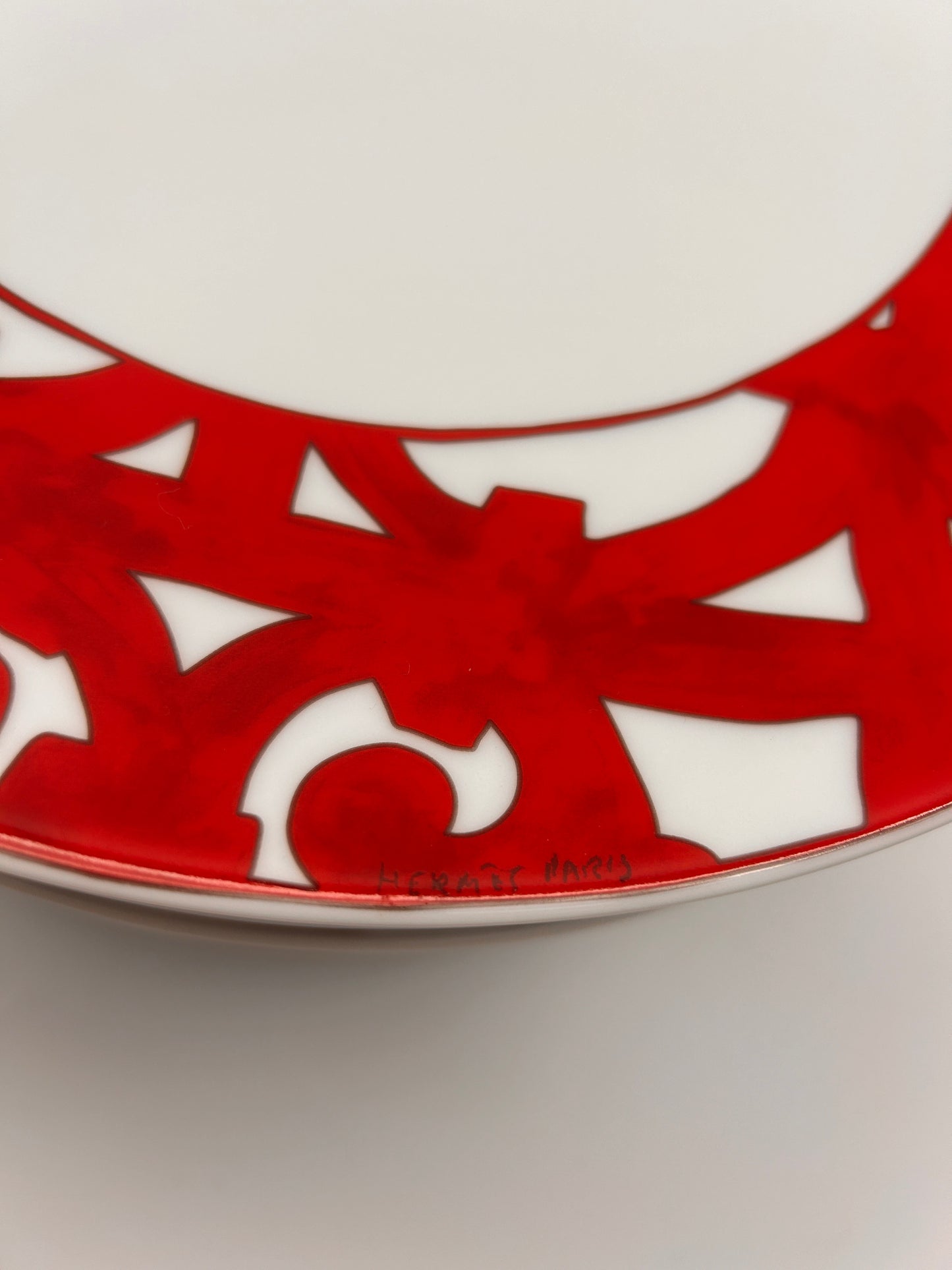 Assiette de présentation, Balcon du Guadalquivir, Hermès, 2000