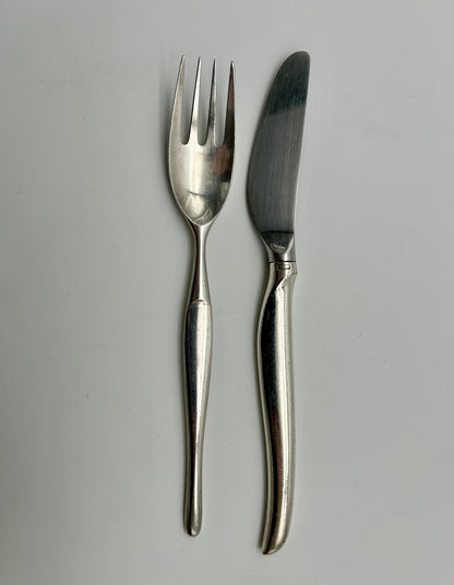 Couverts à diner, Duo, Tapio Wirkkala, Christofle, 60s