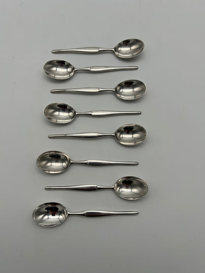 Ensemble de Cuillères à dessert, Duo, Tapio Wirkkala, Christofle