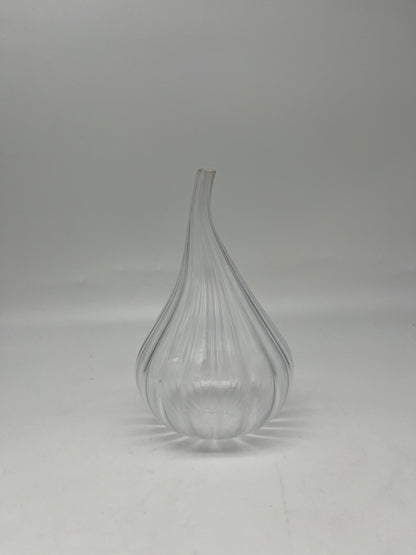 Vase Drop transparent, Verre de Murano, Salviati, R. Stellon, Italy 2004