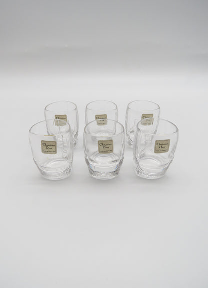 Verres à shot, DIOR série Tridior, 60s