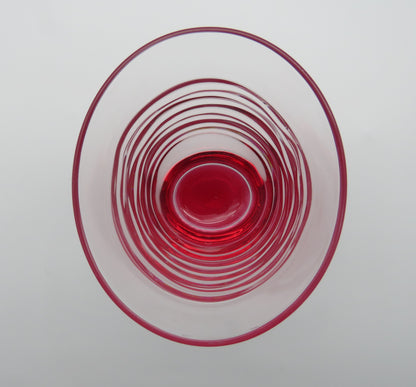 Verres à cocktail multicolores DIOR, 70s
