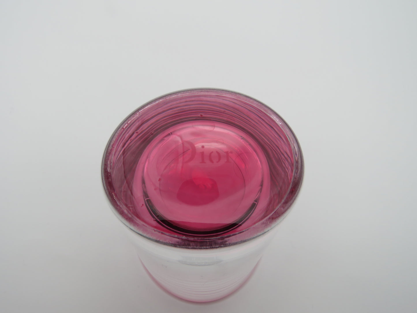 Verres à cocktail multicolores DIOR, 70s