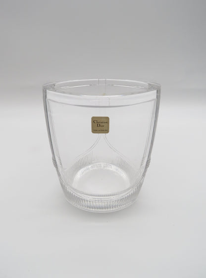 Seau à glace en cristal, DIOR série Tridior, 50s