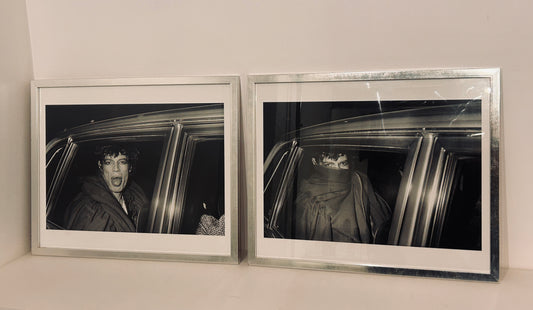 Diptyque de photographies, Mick Jagger, Paris
