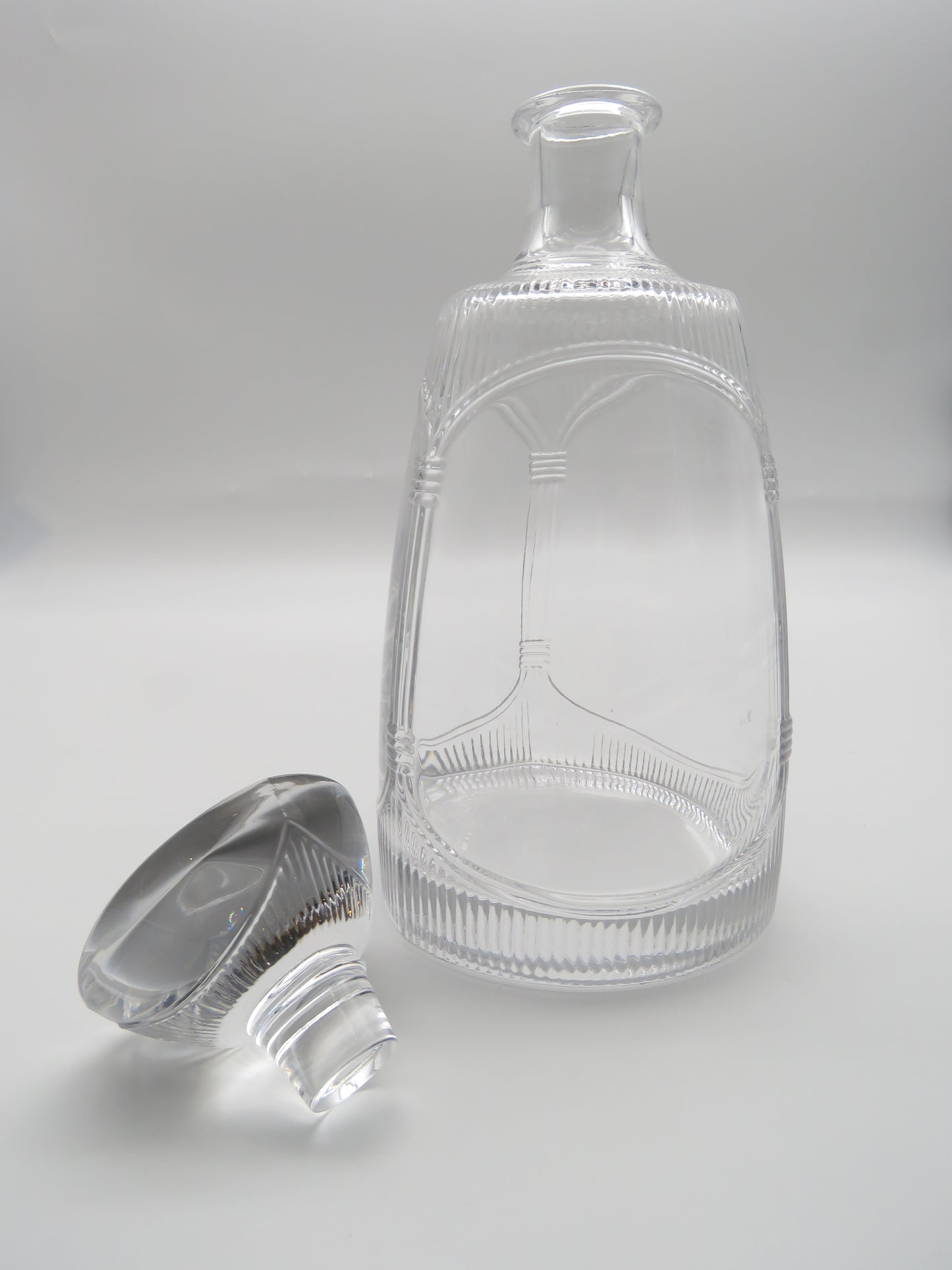 Carafe à whisky en cristal, DIOR série Tridior, 60s