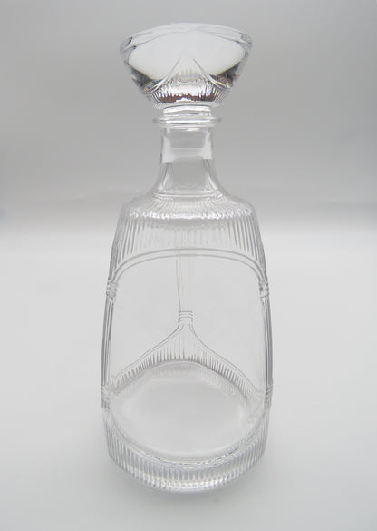 Carafe à whisky en cristal, DIOR série Tridior, 60s