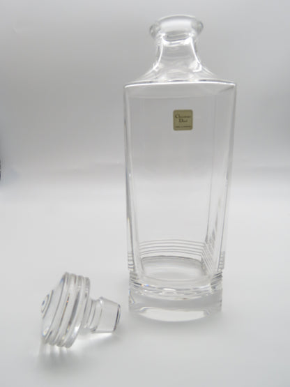 Carafe en cristal, DIOR série Montaigne, 70s