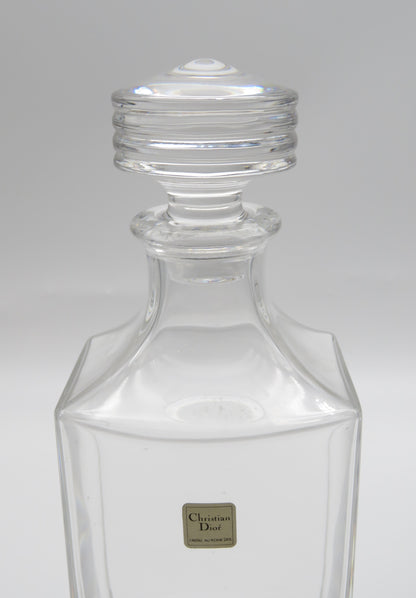 Carafe en cristal, DIOR série Montaigne, 70s
