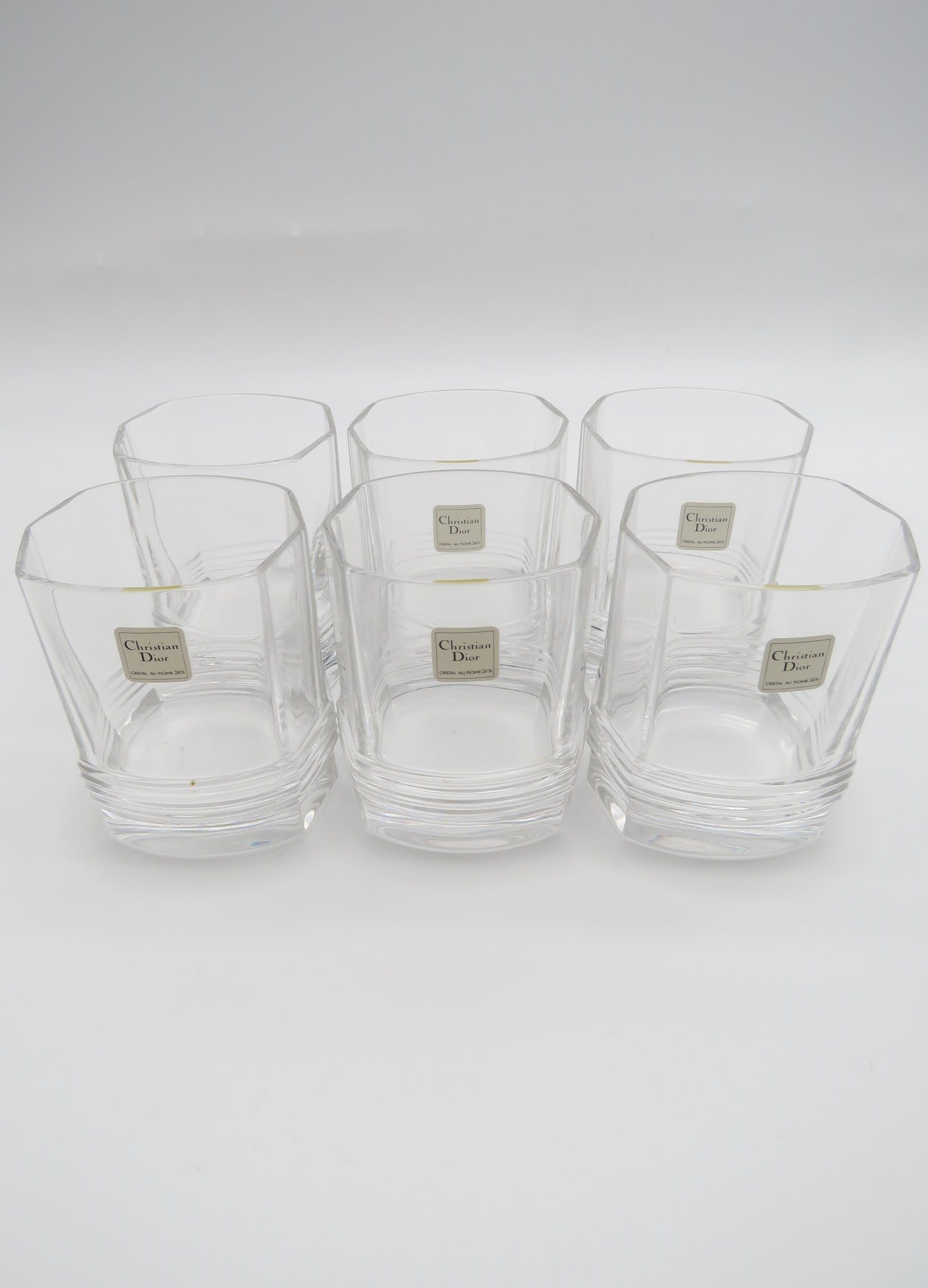 Verres à cocktail Highball, DIOR série Montaigne, 70s
