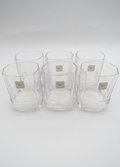 Verres à cocktail Highball, DIOR série Montaigne, 70s