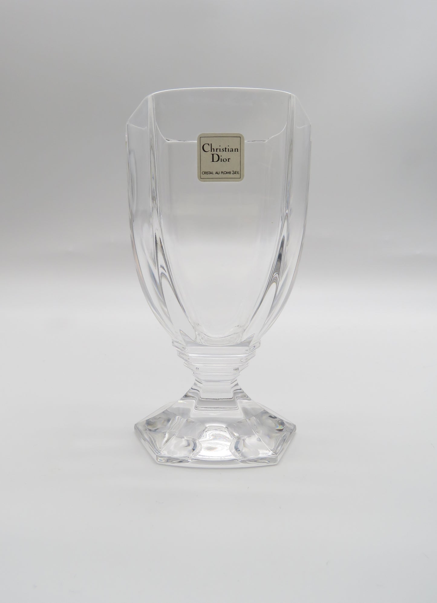 Verres à vin en cristal, DIOR série Montaigne, 70s