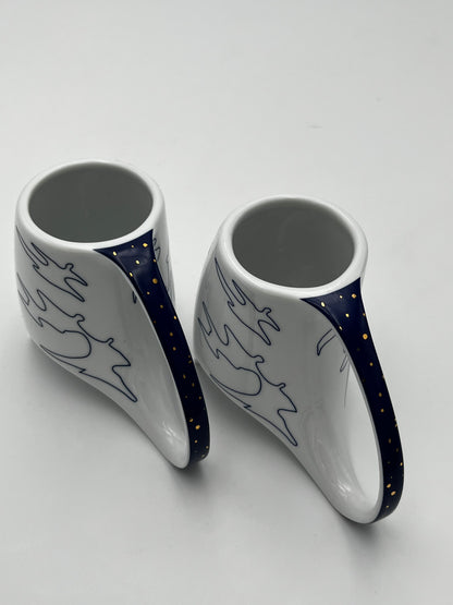 Tasses Artihove, Carry Ammerlaan, Dutch Delfts, 90s
