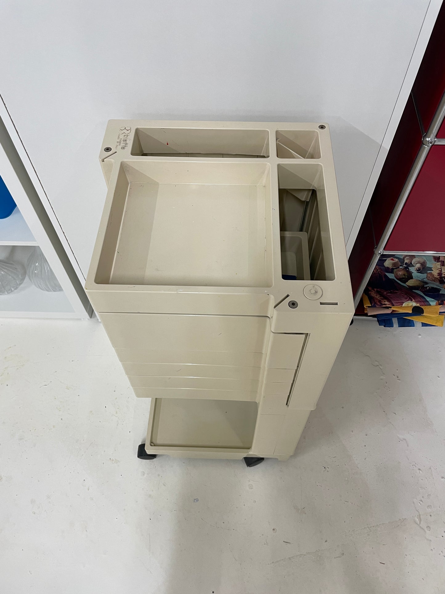 Meuble de rangement Boby, Joe Colombo, Bieffeplast, 70s