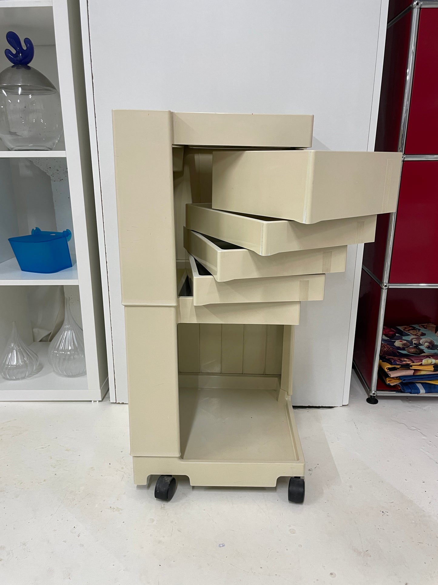 Meuble de rangement Boby, Joe Colombo, Bieffeplast, 70s