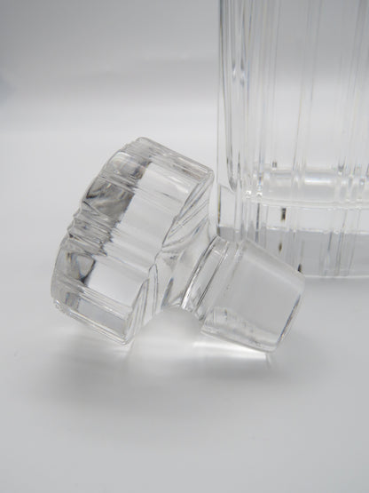 Carafe en cristal, DIOR série Paris, 70s
